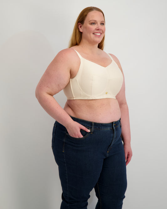 Contour Empress Cotton Semi-Minimizer Bra