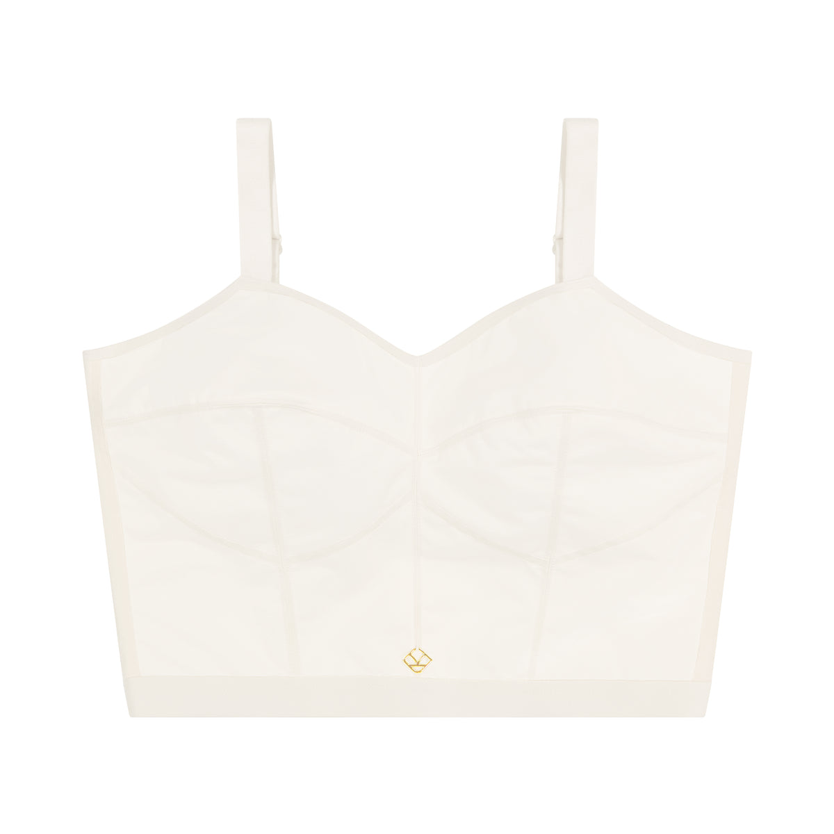 Petit Longline Wireless Minimizer Bra (Ivory)