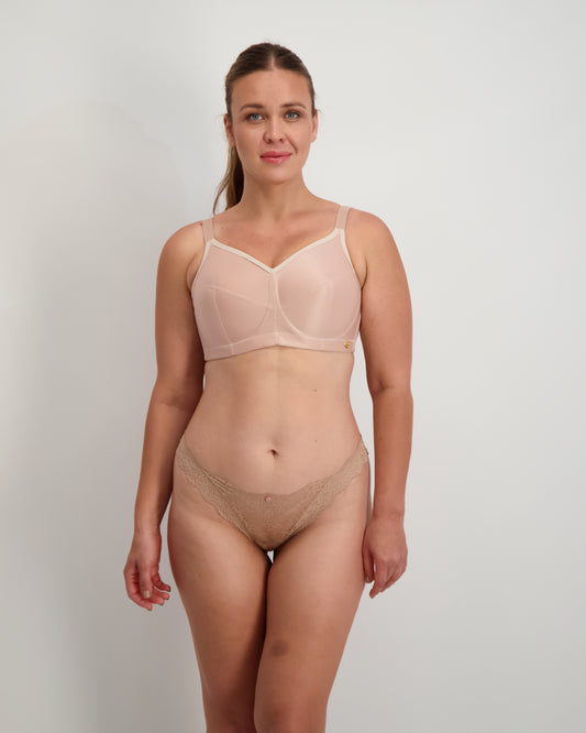 Lisse Anywhere Minimizer Bra (Sand)